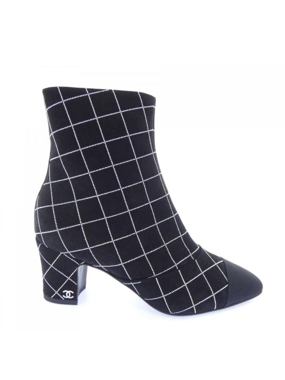 Chanel Short Boots Black